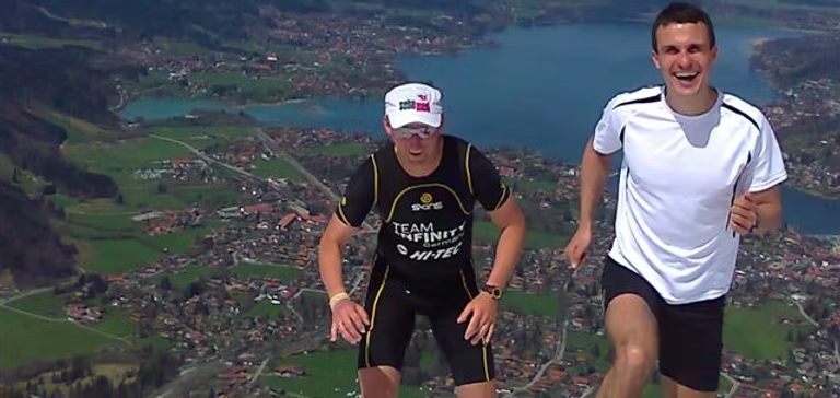 Martin Schönberger – Personal Trainer beim Laufen im Westerwald